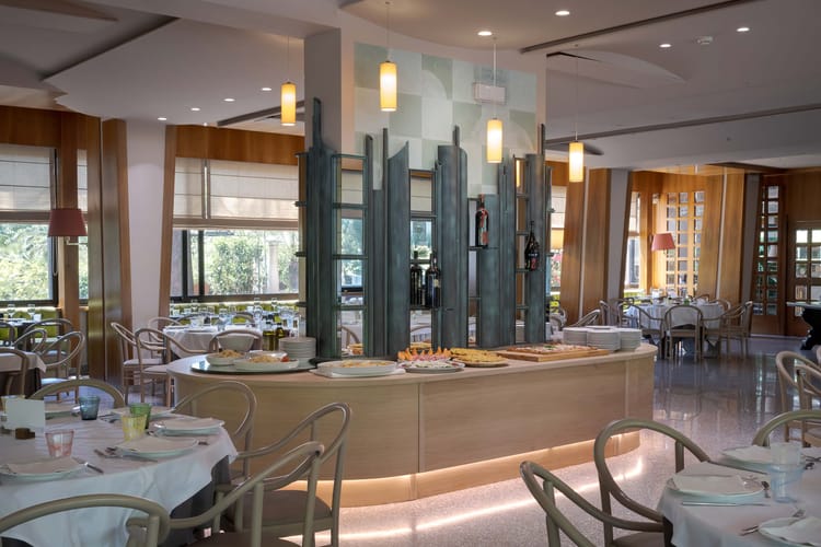 Dettaglio buffet Grand Hotel Panoramic, Montecatini Terme